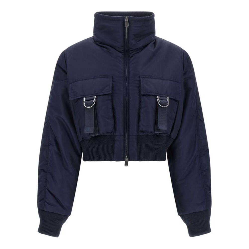 PINKO Blue Polyamide Women's Bomber